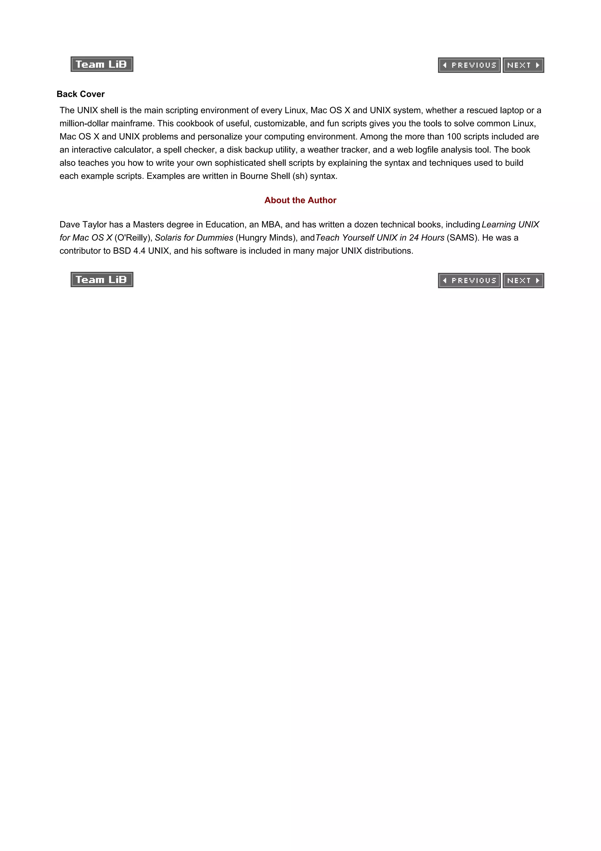 Wicked Cool Shell Scripts | PPT