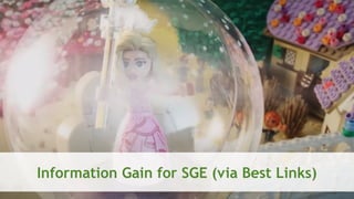 SEM pdx Engage Marketing Conference
Information Gain for SGE (via Best Links)
 