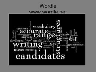 Wordle www.wordle.net 