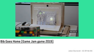 Bib Goes Home (Game Jam game 2019)
Julien Devriendt - CC BY-SA-NC
 