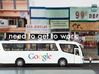 I need to get to work
 