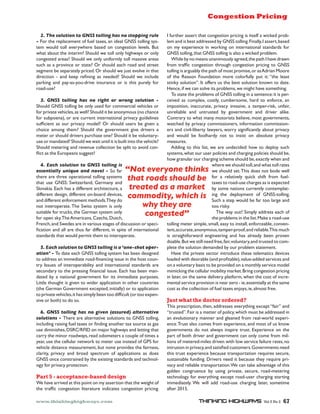 Congestion Pricing

  @<$C(&$*).6+2)0$+)$RSTT$+)..201$(4*$0)$*+)--201$36.&$                   `'@*"$9%"')&&%"$'$9)$',3+<%&$#3+'5"#,#+<'#&'#$&%7@')'>#,D%='5"36?
D$L3"'$9%'"%57),%4%+$'3@'@*%7'$)8%&K')+'#=%)7'kd22'$377#+<'&:&?           7%4')+='#&'6%&$')=="%&&%='6:'kd22'$377#+<.'L#+)77:K'`')&&%"$K'6)&%='
$%4' >3*7=' $377' %;%":>9%"%' 6)&%=' 3+' ,3+<%&$#3+' 7%;%7&.' H*$'        3+' 4:' %85%"#%+,%' #+' >3"D#+<' 3+' #+$%"+)$#3+)7' &$)+=)"=&' @3"'
>9)$')63*$'$9%'#+$%"#4_'293*7='>%'$377'3+7:'9#<9>):&'3"'3+7:'             kd22'$377#+<K'$9)$'kd22'$377#+<'#&')7&3')'>#,D%='5"367%4.
,3+<%&$%=')"%)&_'293*7='>%'3+7:'*+#@3"47:'$377'4)&&#%')"%)&'                !9#7%'6:'+3'4%)+&'*+)+#43*&7:')<"%%=K'$9%'5)$9'`'9);%'=")>+'
&*,9')&')'5"3;#+,%'3"'&$)$%_']"'&93*7='%),9'"3)=')+='&$"%%$'              @"34' $")@Y,' ,3+<%&$#3+' $9"3*<9' ,3+<%&$#3+' 5"#,#+<' $3' kd22'
&%<4%+$'6%'&%5)")$%7:'5"#,%=.']"'&93*7='>%'A*&$'%;37;%'#+'$9)$'           $377#+<'#&')"<*)67:'$9%'5)$9'3@'43&$'5"34#&%K'3"')&'M="#)+'G33"%'
=#"%,$#3+' ?' )+=' D%%5' "%Y+#+<' )&' +%%=%=_' 293*7=' >%' #+,7*=%'       3@' $9%' b%)&3+' L3*+=)$#3+' 43"%' ,373"@*77:' 5*$' #$0'1$9%' 7%)&$'
5)"D#+<' )+=' 5):?)&?:3*?="#;%' #+&*")+,%' 3"' #&' $9#&' 5*"%7:' @3"'     &$#+D:'&37*$#3+B.'`$'3@@%"&'*&'$9%'6%&$'&37*$#3+'D+3>+'$3'=)$%.'
"3)=?*&%_                                                                 X%+,%K'#@'>%',)+'&37;%'#$&'5"367%4&K'>%'4#<9$'9);%'&34%$9#+<.
                                                                             C3'&$)$%'$9%'5"367%4&'3@'kd22'$377#+<'#+')'&%+$%+,%0'#$'#&'5%"?
  B<$ RSTT$ +)..201$ (4*$ 0)$ 321(+$ )3$ %3)01$ *).6+2)0$ D$              ,%#;%=' )&' ,3457%8K' ,3&$7:K' ,*46%"&34%K' 9)"=' $3' %+@3",%K' )+'
293*7='kd22'$377#+<'6%'3+7:'*&%='@3"',344%",#)7';%9#,7%&'3"'              #453&#$#3+K' #+),,*")$%K' 5"#;),:' #+;)&#%K' )' $)45%"?"#&DK' *+@)#"K'
@3"'5"#;)$%';%9#,7%&K')&'>%77_'293*7='#$'6%')+3+:43*&'i+3',9)+,%'         *+"%7#)67%' )+=' *+$"*&$%=' 6:' <3;%"+4%+$' )+=' ="#;%"' )7#D%.'          '
@3"'&*653%+)jK'3"')"%',*""%+$'#+$%"+)$#3+)7'5"#;),:'<*#=%7#+%&'           F3+$")":'$3'>9)$'4)+:'43$3"#&$&'6%7#%;%K'43&$'<3;%"+4%+$&K'
&*@Y,#%+$' )&' 3*"' 5"#;),:' 43=%7_' ]"' &93*7=' *&%"&' 6%' <#;%+' )'     >)$,9%='6:'5"#;),:',344#&+%"&K'#+@3"4)$#3+',344#&+?
,93#,%' )43+<' $9%4_' 293*7=' $9%' <3;%"+4%+$' <#;%' ="#;%"&' )'          %"&')+=',#;#7?7#6%"$:'7)>:%"&K'>3"":'&#<+#Y,)+$7:')63*$'5"#;),:'
4%$%"'3"'&93*7='="#;%"&'5*",9)&%'3+%_'293*7='#$'6%';37*+$)":?             )+=' >3*7=' 6%' @3379)"=:' +3$' $3' #+&#&$' 3+' )6&37*$%' 5"#;),:'        '
*&%'3"'4)+=)$%=_'293*7='>%'>)#$'*+$#7'#$'#&'6*#7$'#+$3'$9%';%9#,7%_'      4%)&*"%&.
293*7='4%$%"#+<')+='"%;%+*%',377%,$#3+'6%'&57#$'$3');3#=',3+?                M==#+<' $3' $9#&' 7#&$K' >%' )"%' *+=%,#=%=0' 93>' $3' =%573:' &*,9'
#,$')&'$9%'S*"35%)+&'&*<<%&$_                                            &:&$%4&K'>9)$'3*"'*&%"'537#,#%&')+=',9)"<#+<'537#,#%&'&93*7='6%K'
                                                                          93>'<")+*7)"'3*"',9)"<#+<'&,9%4%'&93*7='6%K'%8),$7:'>9%+')+='
  E<$F4'($*).6+2)0$+)$RSTT$+)..201$2*$                                                                >9%"%'>%'&93*7='$377K')+='>9)$'$377'")$%&'
&**&0+24../$602G6&$40,$0)5&.$D$23'@)"'             !S)+$&5&3/)0&$+(20N*$                              >%'&93*7='&%$.'C9#&'=3%&'+3$'63=%'>%77'
$9%"%')"%'$9"%%'35%")$#3+)7'$377#+<'&:&$%4&'
$9)$' *&%' kd220' 2>#$[%"7)+=K' k%"4)+:' )+='
                                                   +(4+$3)4,*$*()6.,$L&$                              @3"' )' "%7)$#;%7:' T*#,D' &9#@$' @"34' @*%7?
                                                                                                      $)8%&'$3'"3)=?*&%',9)"<%&')&'#&'%85%,$%='
273;)D#).'S),9'9)&')'=#@@%"%+$')",9#$%,$*"%K')'     +3&4+&,$4*$4$743N&+$                              6:'&34%'+)$#3+&',*""%+$7:',3+$%457)$?
=#@@%"%+$'=%&#<+K'=#@@%"%+$'3+?63)"='=%;#,%&K'
)+='=#@@%"%+$'%+@3",%4%+$'4%$93=&.' 9%:'=3'
                                     C
                                                    ')77),2+/8$%(2'($2*$                              #+<' $9%' =%573:4%+$' 3@' kd22?$377#+<.'
                                                                                                      2*,9')'&$%5'>3*7='6%'@)"'$33'7)"<%')+='
+3$'#+$%"35%")$%.'C9%'2>#&&'&:&$%4'#&'3+7:'            %(/$+(&/$43&$                                  $33'"#&D:.
&*#$)67%'@3"'$"*,D&K'$9%'k%"4)+'&:&$%4'3+7:'
@3"'35%+'&D:.'C9%'M4%"#,)+&K'F[%,9&K'E*$,9K'
                                                        ')01&*+&,:                                      C9%'>):'3*$_'2#457:')=="%&&'%),9'3@'
                                                                                                      $9%'5"367%4&'#+'$9%'7#&$.'G)D%')'"3)=?*&%'
L"%+,9K')+='2>%=%&')"%'#+';)"#3*&'&$)<%&'3@'=#&,*&+'3"'&5%,#?          $377#+<'4%$%"'ǉ%K'&4)77K'%)&:'$3'#+&$)77K'%+@3",%)67%K',3+;%+?
Y,)$#3+')+=')77')"%'$9*&'@)"'=#@@%"%+$K'#+'&5#$%'3@'#+$%"+)$#3+)7'        #%+$K'),,*")$%K')+3+:43*&K'$)45%"?5"33@K')+='"%7#)67%.' 9#&'4*,9'
                                                                                                                                         C
&$)+=)"=&'$9)$'>3*7='5%"4#$'$9%4'$3'#+$%"35%")$%.                         #&' &$")#<9$@3">)"=' %+<#+%%"#+<' )+=' 9)&' )7"%)=:' 6%%+' 5"3;%+'
                                                                          =3)67%.'H*$'>%'&$#77'+%%='@"%%K'@)#"K';37*+$)":K')+='$"*&$%='$3',34?
   H<$F4'($*).6+2)0$+)$RSTT$+)..201$2*$4$I)0&D*()+$)-&3D                  57%$%'$9%'&37*$#3+'=%4)+=%='6:'3*"'5"367%4'&$)$%4%+$.
4+2)0>$D$C3'=)$%'%),9'kd22'$377#+<'&:&$%4'9)&'6%%+'=%&#<+%='                 X);%'$9%'5"#;)$%'&%,$3"'#+$"3=*,%'$9%&%'$%7%4)$#,&'=%;#,%&'
$3')=="%&&')+'#44%=#)$%'"3)=?Y+)+,#+<'#&&*%'#+'$9%'93&$',3*+?             73)=%='>#$9'=%&#")67%'i)+='5"3Y$)67%jK';)7*%?)==%='&%";#,%&')+='
$":.' `&&*%&' 3@' #+$%"35%")6#7#$:' )+=' #+$%"+)$#3+)7' &$)+=)"=&' )"%'   3+')';37*+$)":'6)&#&'$3'6%'5"3;#=%='3+')'43+$97:'&%";#,%'43=%7'
&%,3+=)":'$3'$9%'5"%&&#+<'Y+)+,#)7'#&&*%.'S),9'9)&'6%%+'4)+?              4#4#,D#+<'$9%',%77*7)"'436#7#$:'4)"D%$.'H"#+<',3+<%&$#3+'5"#,#+<'
=)$%=' 6:' )' +)$#3+)7' <3;%"+4%+$' @3"' #$&' #44%=#)$%' 5*"53&%&.'   '   #+'7)$%"K'3+'$9%'&)4%'=%7#;%":'57)$@3"4K'>9%+'$9%',3&$'3@'#+,"%?
(#$$7%'$93*<9$'#&'<#;%+'$3'>#=%"')557#,)$#3+'#+'3$9%"',3*+$"#%&'          4%+$)7'&%";#,%'5"3;#+'#&'+%)"'[%"3'?'#%K'%&&%+$#)77:')$'$9%'&)4%'
i$9%'k%"4)+'k3;%"+4%+$'%8,%5$%=K'#+#$#)77:j'3"'$3')557#,)$#3+'            ,3&$')&'$9%',377%,$#3+'3@'@*%7'$)8%&'%+A3:&K'#%K')743&$'@"%%.
$3'5"#;)$%';%9#,7%&K'#$'9)&'ǉ:'6%%+'$33'=#@Y,*7$'i3"'$33'%85%+?
&#%'3"'63$9j'$3'=3'&3.                                                   Just what the doctor ordered?
                                                                          C9#&'5"%&,"#5$#3+K'$9%+K')=="%&&%&'%;%":$9#+<'%8,%5$'1@)#"B')+='
  J<$RSTT$+)..201$(4*$0)$125&0$P4**63&,Q$4.+&304+25&$                     1$"*&$%=B.'L)#"'#&')'4)$$%"'3@'537#,:K'>9#,9'4*&$'6%')=="%&&%='#+'
*).6+2)0*$D$C9%"%')"%')7$%"+)$#;%'&37*$#3+&'$3'kd22'$377#+<K'             )+'%;37*$#3+)":'4)++%"')+='<7%)+%='@"34'"%)7?>3"7='%85%"#?
#+,7*=#+<'")#&#+<'@*%7'$)8%&'3"'Y+=#+<')+3$9%"'$)8'&3*",%')&'<)&'         %+,%.'C"*&$')7&3',34%&'@"34'%85%"#%+,%K')+='43&$'3@'*&'D+3>'
*&%'=#4#+#&9%&K'E2bFgbL`E'3+'4)A3"'9#<9>):&')+='7%$$#+<'$9)$'             <3;%"+4%+$&' =3' +3$' )7>):&' #+&5#"%' $"*&$.' S85%"#%+,%' 3+' $9%'
,)"":'$9%'4#+3"'"3)=>):&K'"%)='3=34%$%"&')',3*57%'3@'$#4%&')'             5)"$'3@'63$9'="#;%"')+='<3;%"+4%+$',)+'3+7:',34%'@"34'4#7?
:%)"K'*&%'$9%',%77*7)"'+%$>3"D'$3'4%$%"'*&%'#+&$%)='3@'k/2'@3"'           7#3+&'3@'4%$%"%=?4#7%&'="#;%+'>#$9'73>'&%";#,%'@)#7*"%'")$%&K'+3'
;%9#,7%'=#&$)+,%'4%)&*"%4%+$K'6*$'+3+%'5"3;#=%&'$9%'@)#"+%&&K'            #+$"*+'#+'5"#;),:K')+='&)$#&Y%=',*&$34%"&.'k3;%"+4%+$&'+%%='
,7)"#$:K' 5"#;),:' )+=' 6"3)=' &5%,$"*4' 3@' )557#,)$#3+&' )&' =3%&'      $9#&'$"*&$'%85%"#%+,%'6%,)*&%'$")+&53"$)$#3+'"%T*#"%&'&%,*"%K'
kd22'3+,%',3+&$")#+%='6:'$9%'%8#&$#+<'&$)+=)"=&')+='$%,9+37?              &*&$)#+)67%'@*+=#+<.'E"#;%"&'+%%='#$'6%,)*&%'$9%:'"%T*#"%'5"#?
3<:'@3"'5"#;),:'5"3$%,$#3+.                                               ;),:')+='"%7#)67%'$")+&53"$)$#3+.'!%',)+'$)D%')=;)+$)<%'3@'$9#&'
                                                                          <37=%+' ,3+<"*%+,%' 6:' *&#+<' 5"#;)$%K' &%,*"%K' "3)=?4%$%"#+<'
Part 5 - acceptance-based design                                          $%,9+373<:'@3"'%;%":$9#+<'%8,%5$'"3)=?*&%"',9)"<#+<'&$)"$#+<'
!%'9);%')""#;%=')$'$9#&'53#+$'3+'4:')&&%"$#3+'$9)$'$9%'>%#<9$'3@'         #44%=#)$%7:.'!%' >#77' )==' "3)=?*&%' ,9)"<#+<' 7)$%"K' &34%$#4%'
$9%' $")@Y,' ,3+<%&$#3+' 7#$%")$*"%' #+=#,)$%&' ,3+<%&$#3+' 5"#,#+<.'
                                                                    '     )@$%"'PfNU.

www.thinkinghighways.com                                                                     Thinking Highways Vol 5 No 2                       67
 