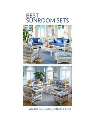 The Best Sunroom Sets                                                       
