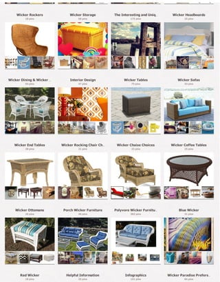 Wicker Paradise Pinterest