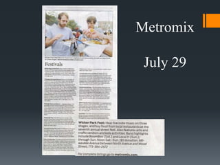 MetromixJuly 29