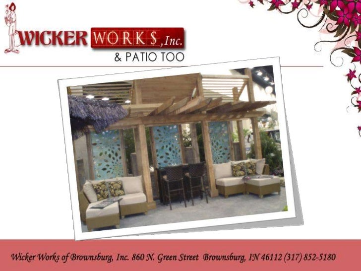 Attractive Wicker, Patio, Outdoor, Furniture Indianapolis