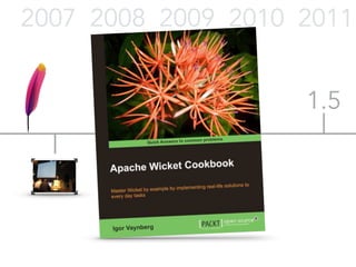 2007 
2008 2009 
1.3 
1.4 
2010 2011 
1.5 
 