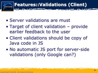 Wicket Presentation @ AlphaCSP Java Web Frameworks Playoff 2008