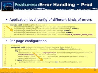 Wicket Presentation @ AlphaCSP Java Web Frameworks Playoff 2008