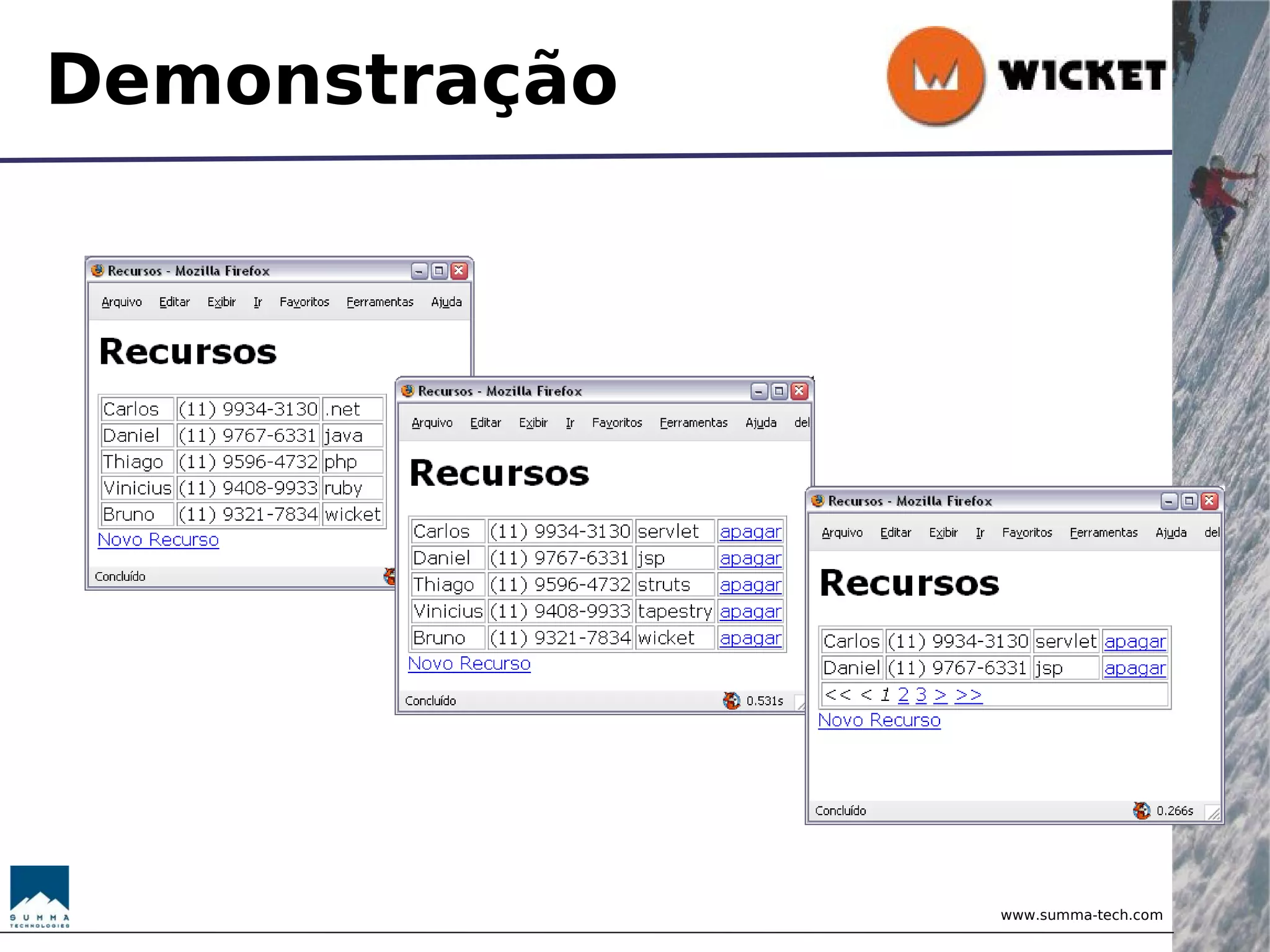 Wicket - Brincando com Objetos