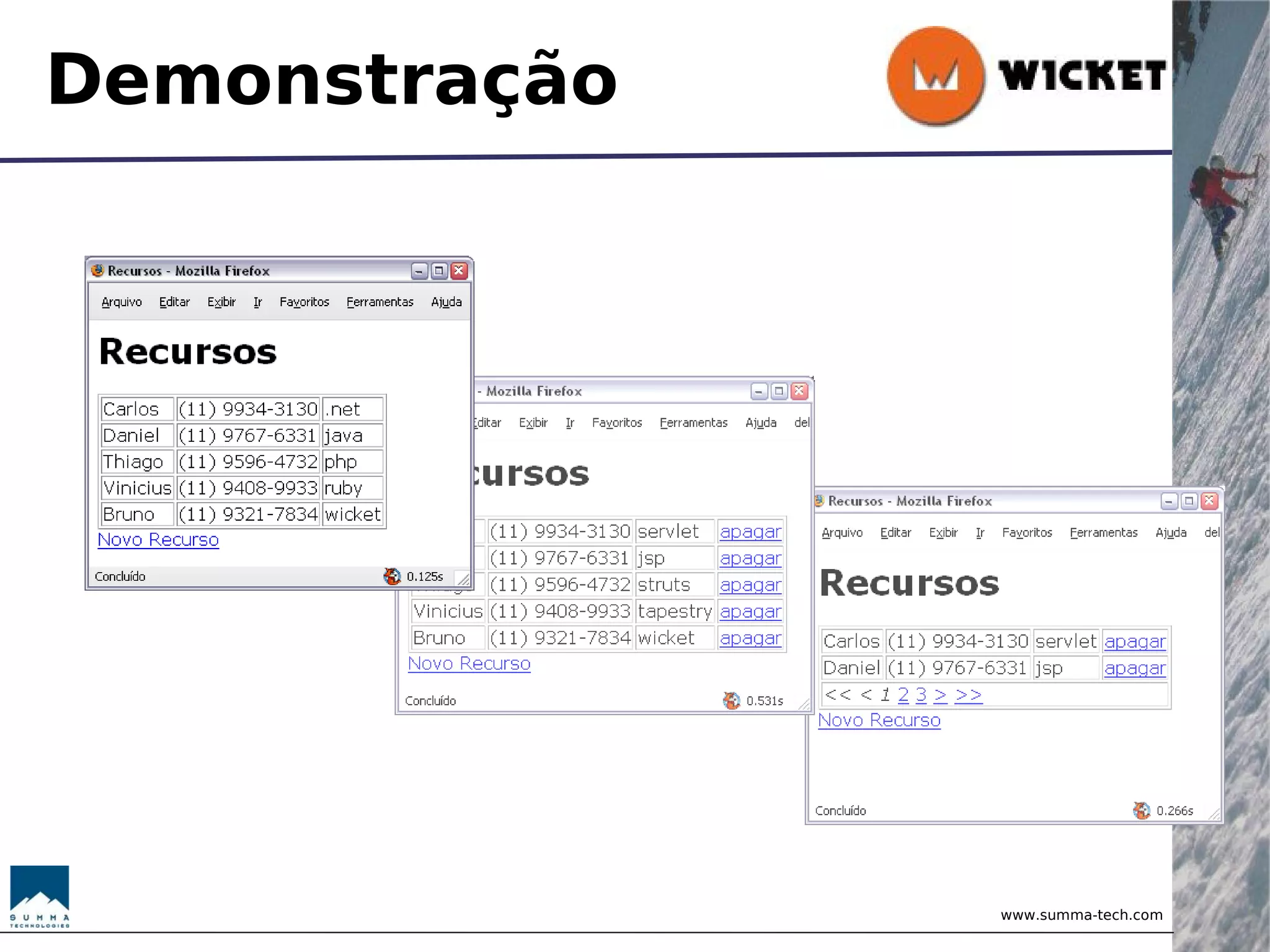 Wicket - Brincando com Objetos
