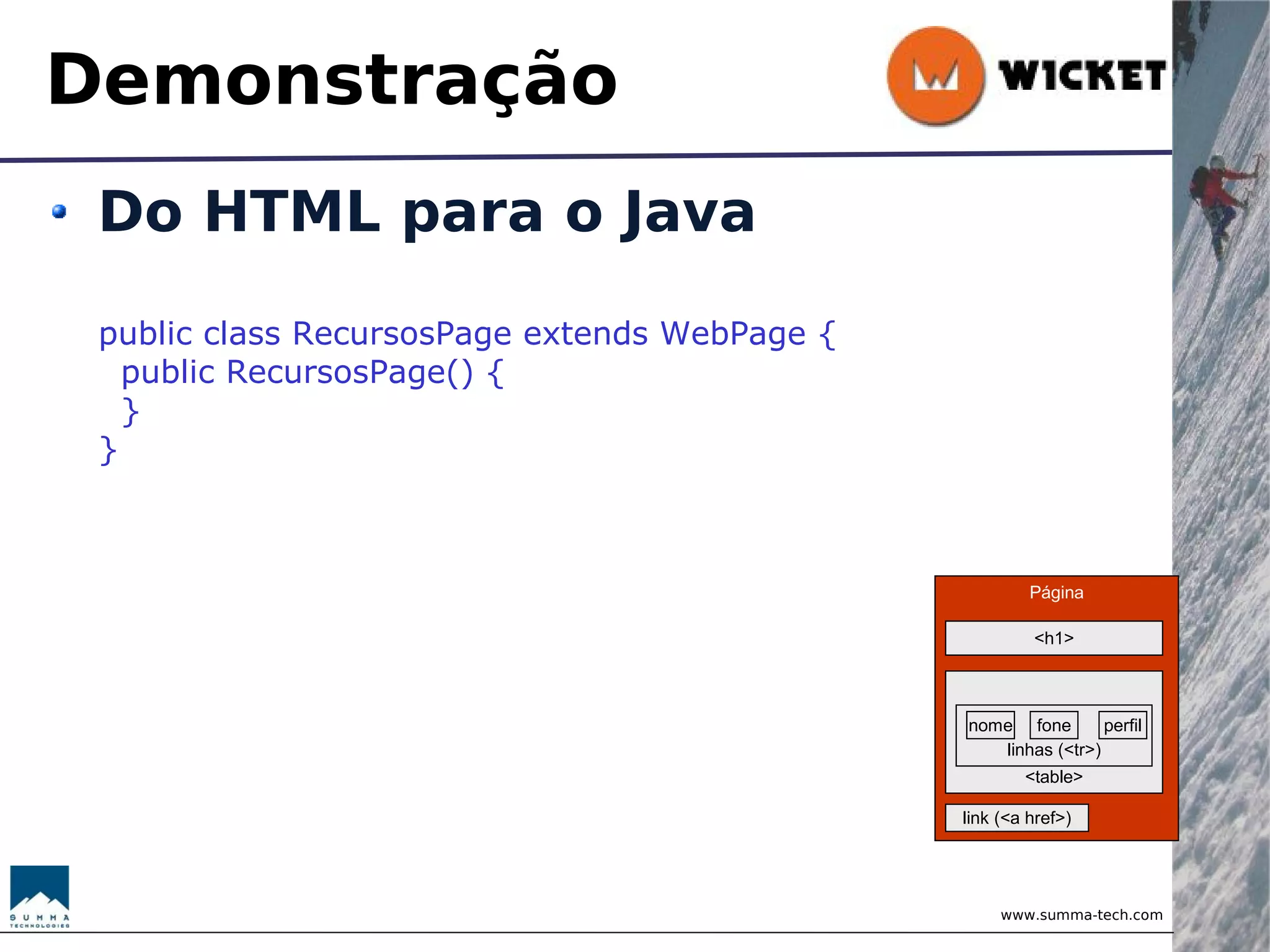 Wicket - Brincando com Objetos