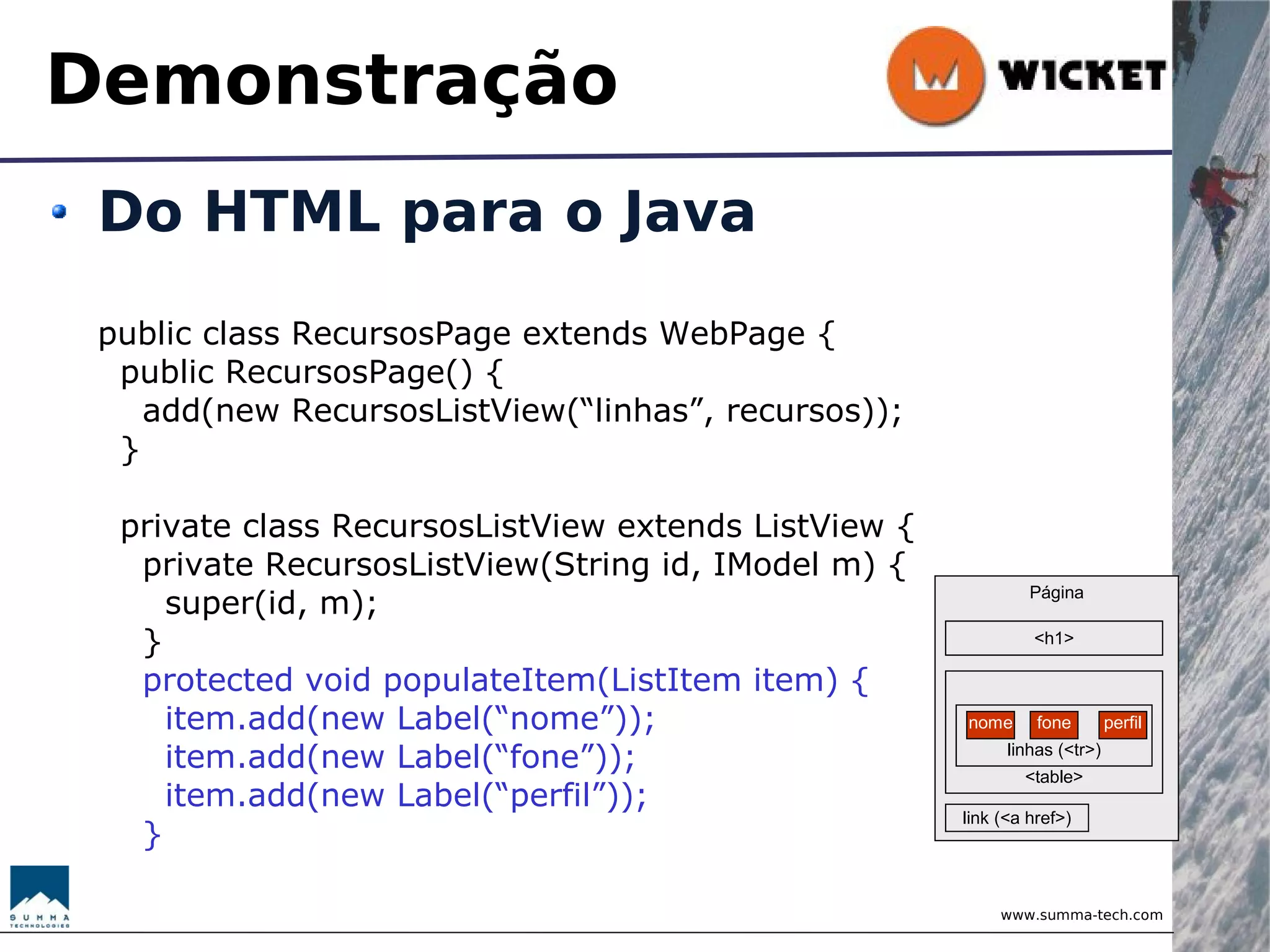 Wicket - Brincando com Objetos