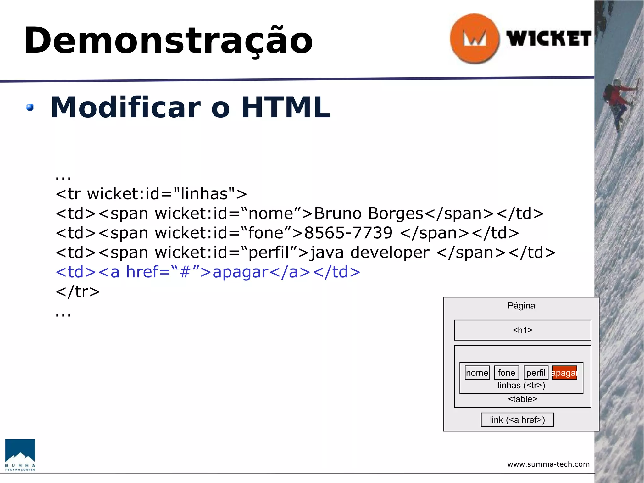Wicket - Brincando com Objetos