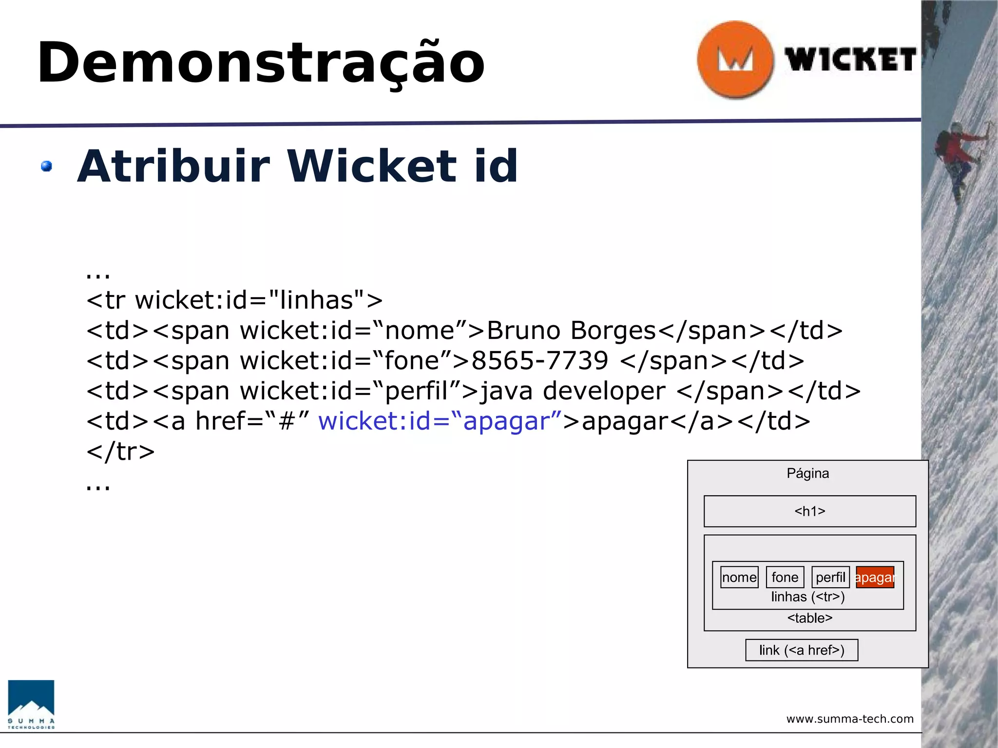 Wicket - Brincando com Objetos