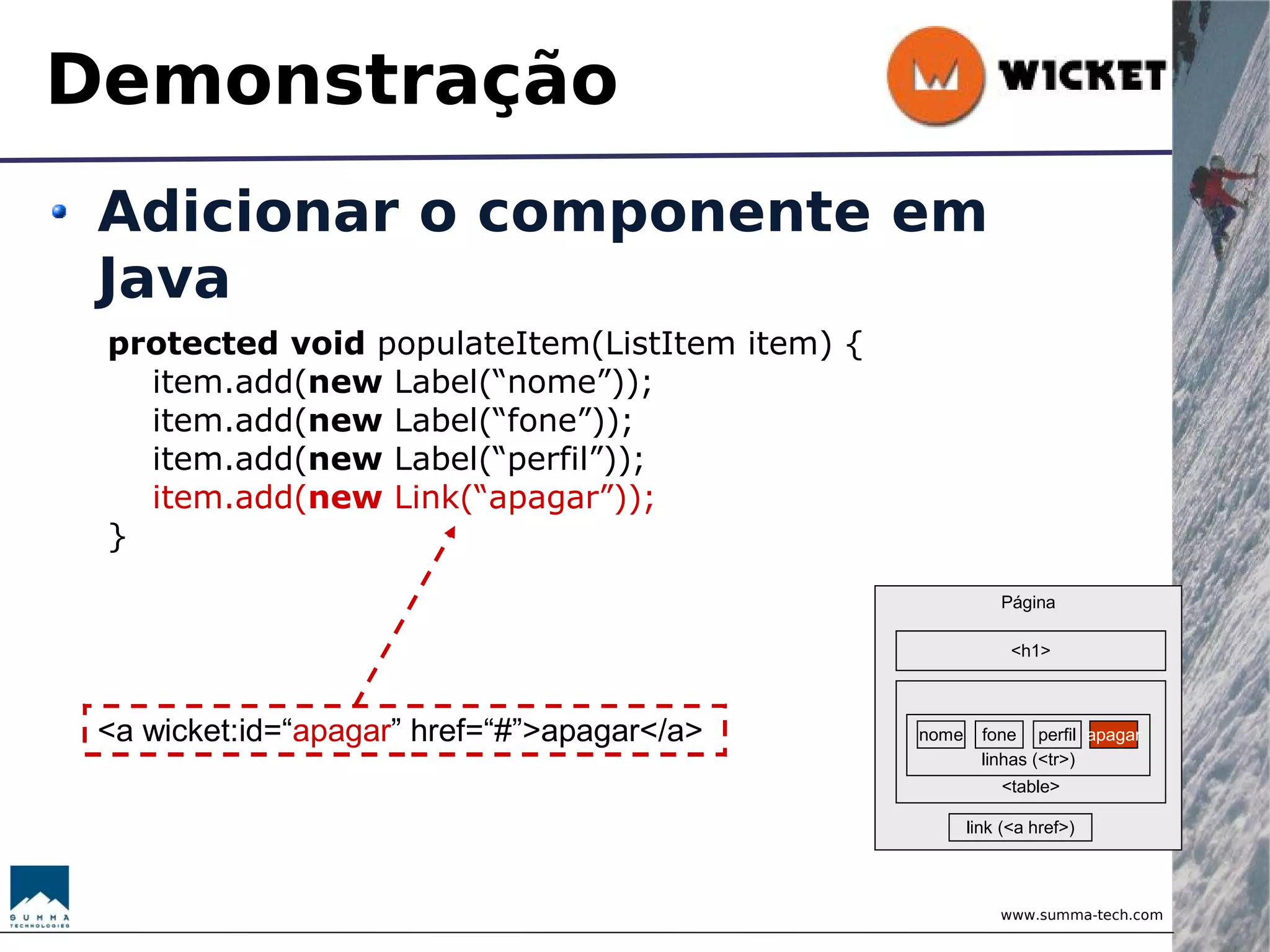 Wicket - Brincando com Objetos