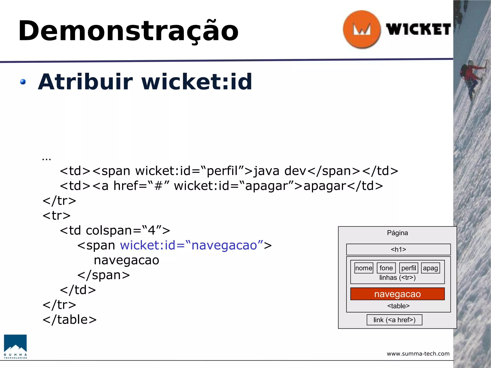 Wicket - Brincando com Objetos