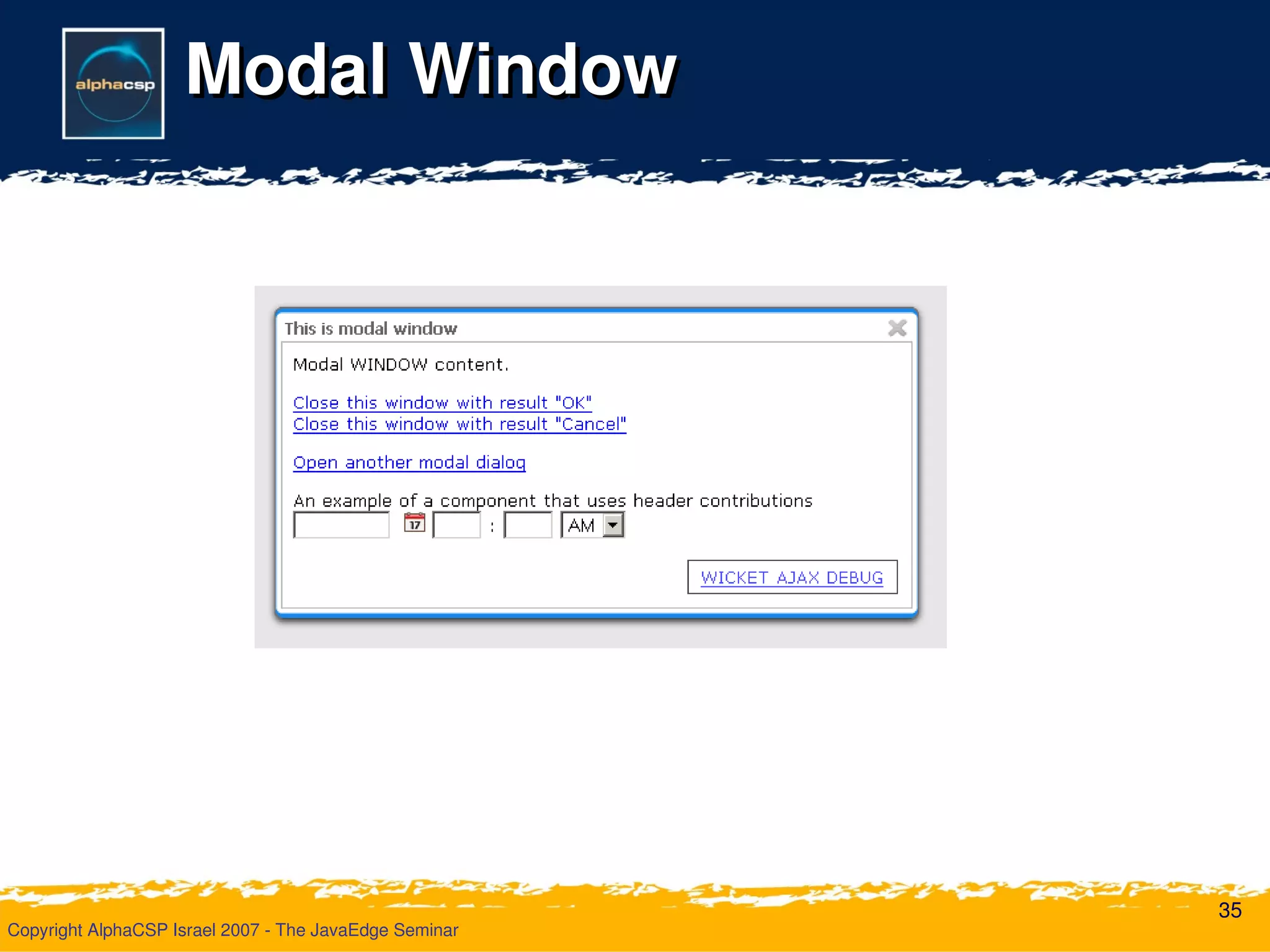 Wicket Deliver Your Webapp On Time