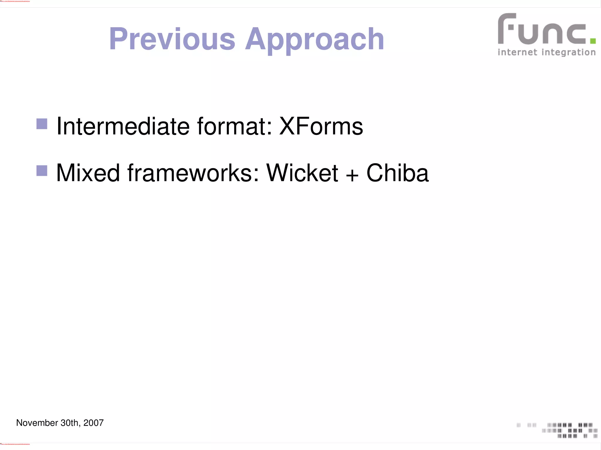 Wicket Dynamic Components