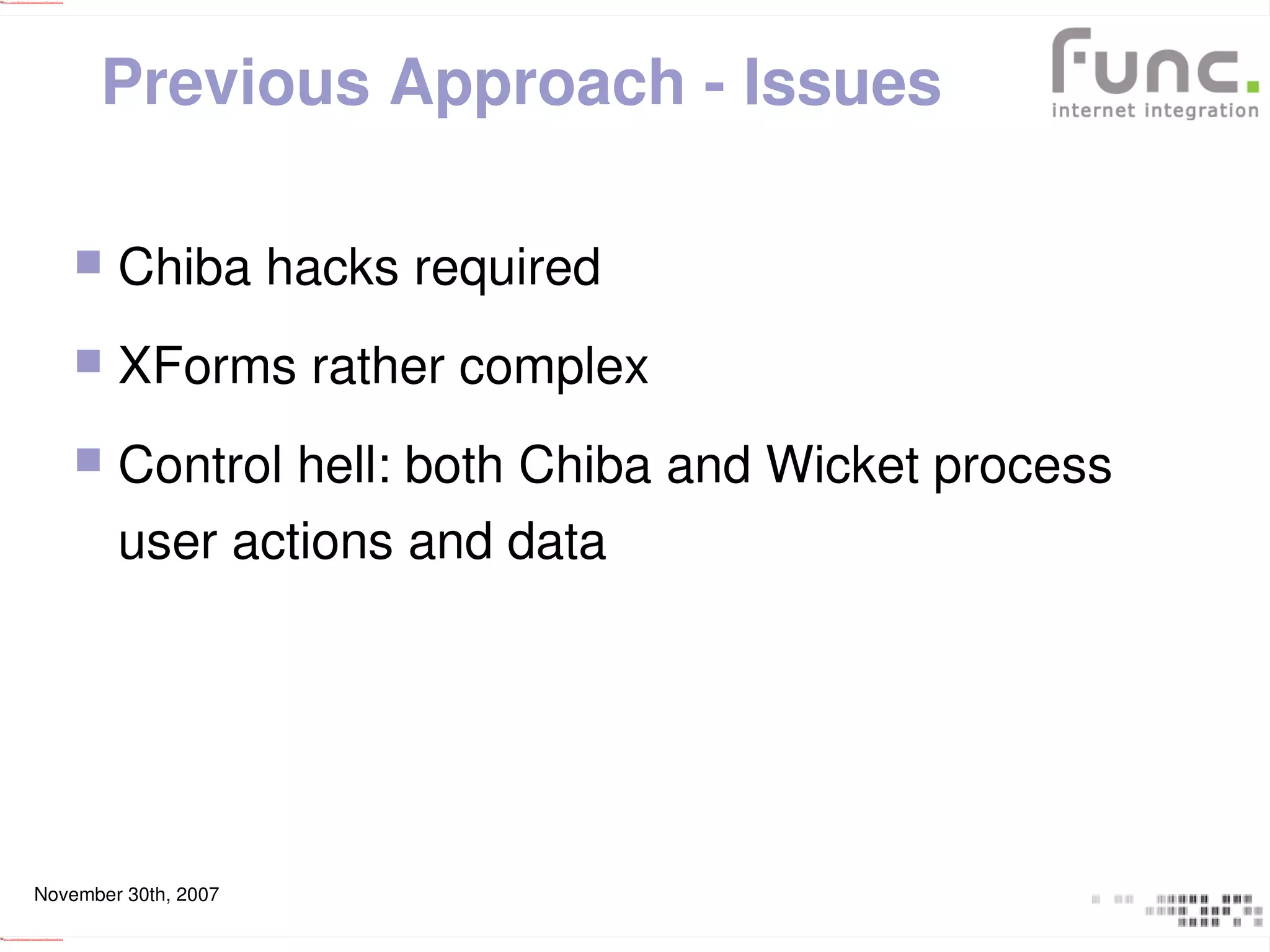 Wicket Dynamic Components