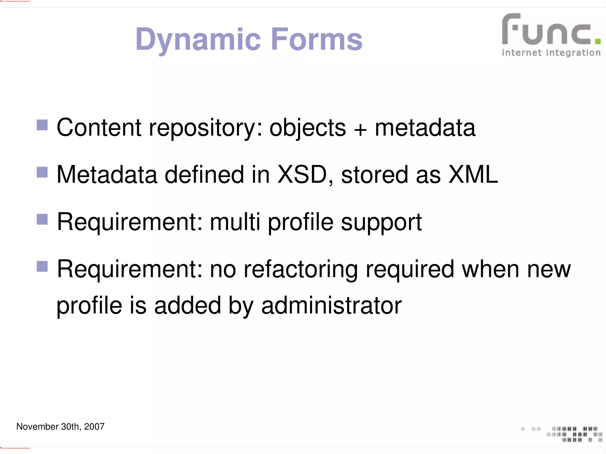 Wicket Dynamic Components