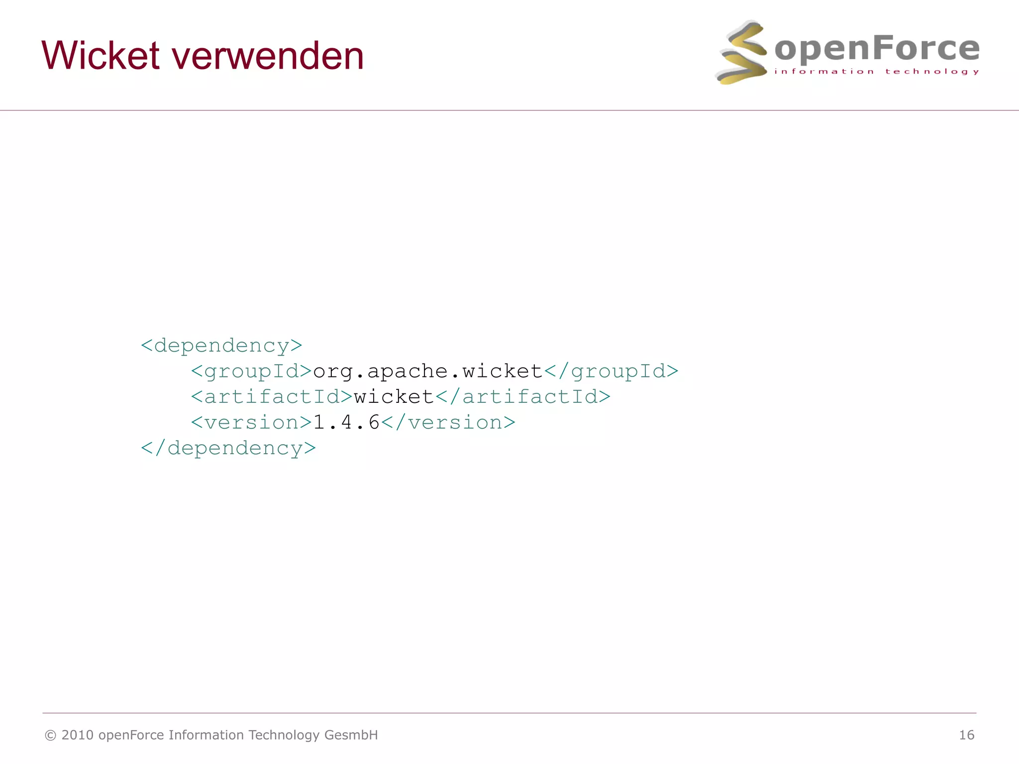 No JSP - Yeah <html> <head> <title>Author of book from ISBN number</title> </head> <body> <h1> Result page</h1> <jsp:useBean id="fred" class="boox.Book" /> <jsp:setProperty name="fred" property="*" /> <% if (fred.getAuthor().equals("numerous")) { %> That is not an ISBN number on our database<br> <% } else { %> Author is <jsp:getProperty name="fred" property="auth" /> <br> <% } %> Done! </body> 