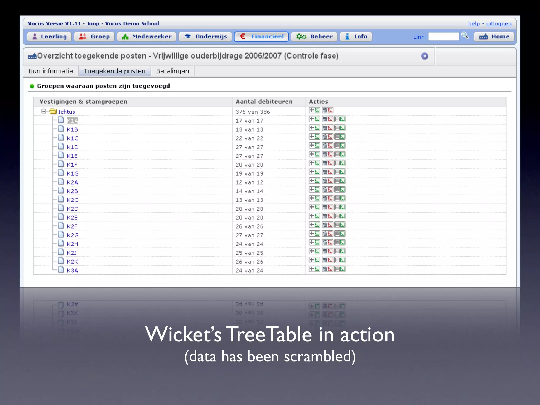 Wicket Live on Stage