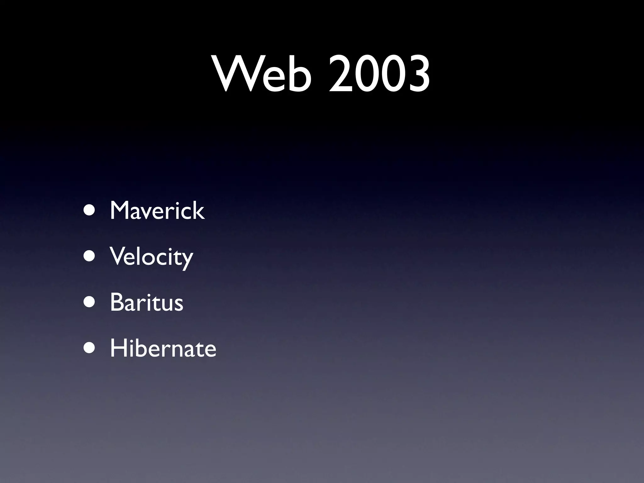 Wicket Live on Stage