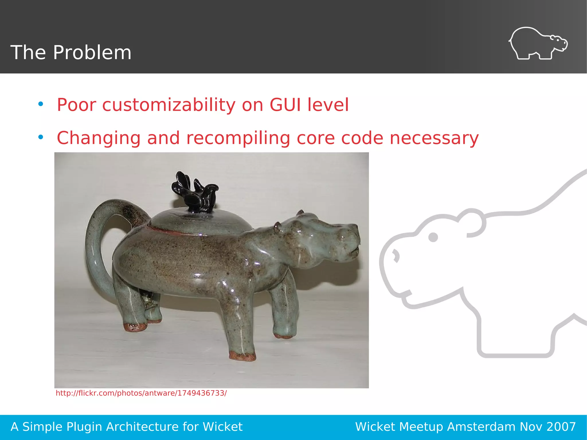 A Simple Plugin Architecture for Wicket