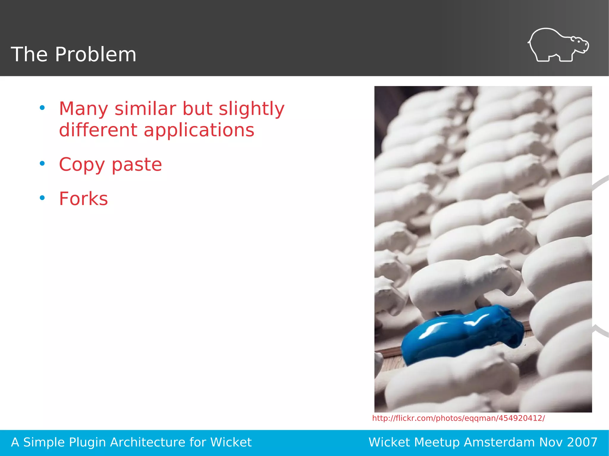 A Simple Plugin Architecture for Wicket