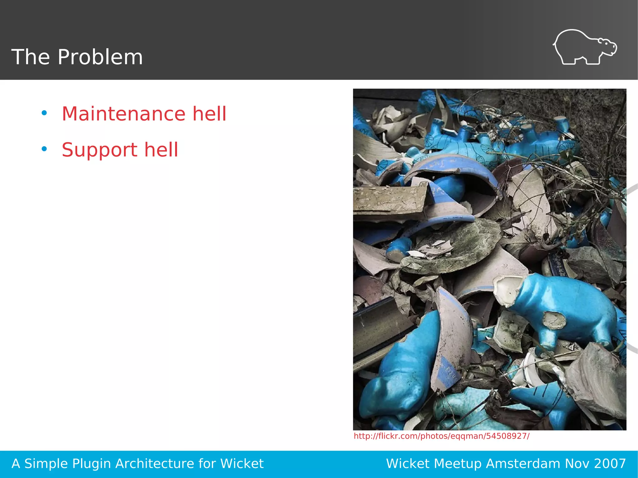 A Simple Plugin Architecture for Wicket
