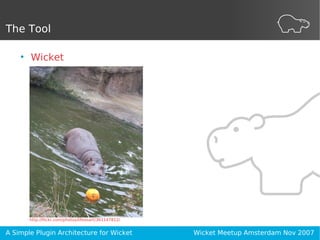 A Simple Plugin Architecture for Wicket
