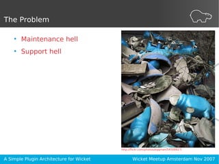 A Simple Plugin Architecture for Wicket