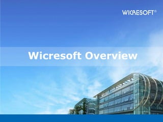 Wicresoft Overview




1
 