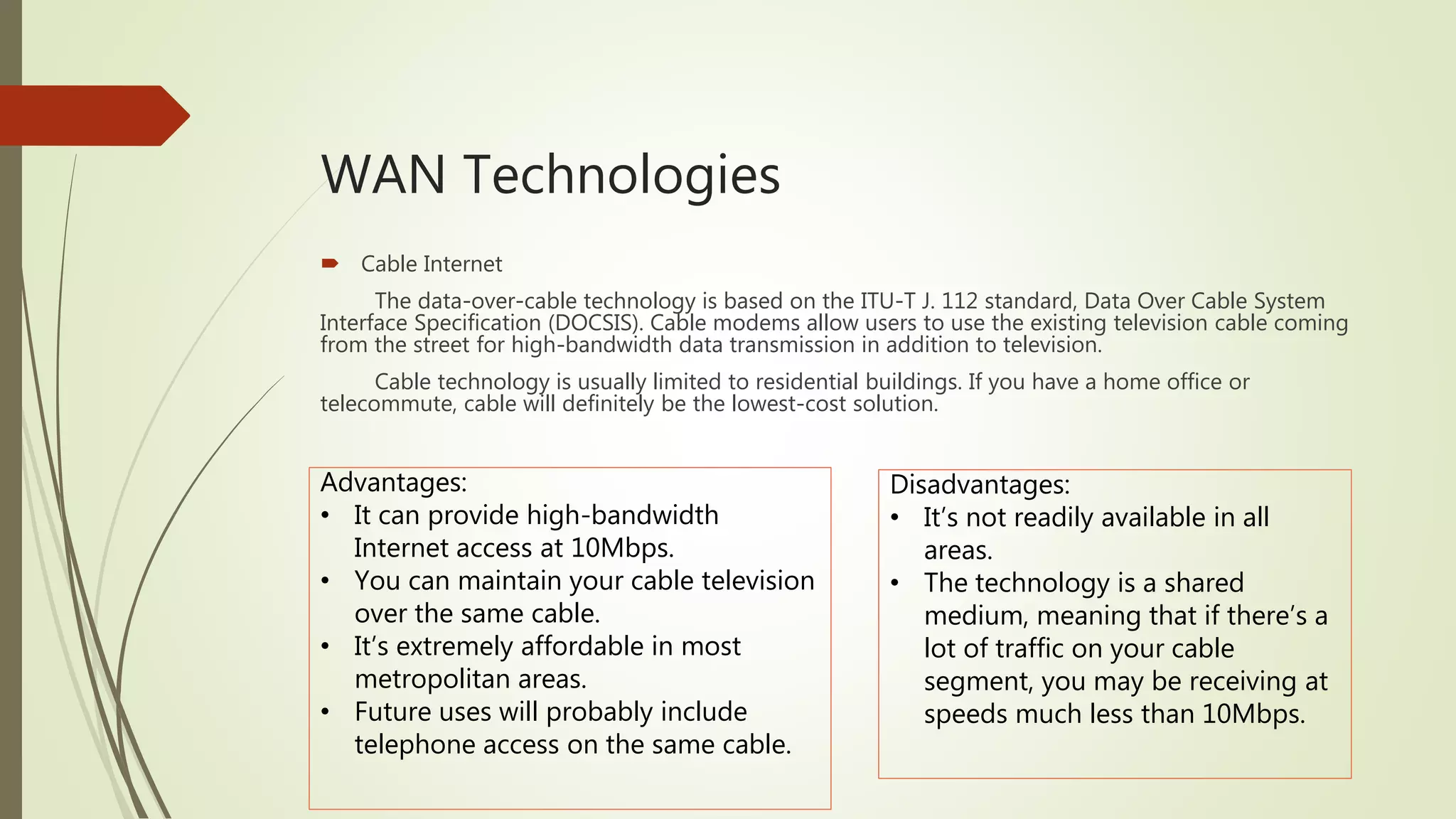 Wide Area Network (WAN) | PPTX