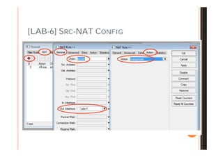 [LAB-6] SRC-NAT CONFIG
 