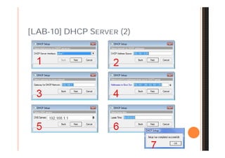 [LAB-10] DHCP SERVER (2)
 