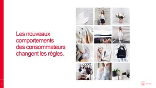 3
Les nouveaux
comportements
des consommateurs
changent les règles.
 