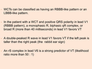Peaked R Complex Wide complex tacycardia | PPTX