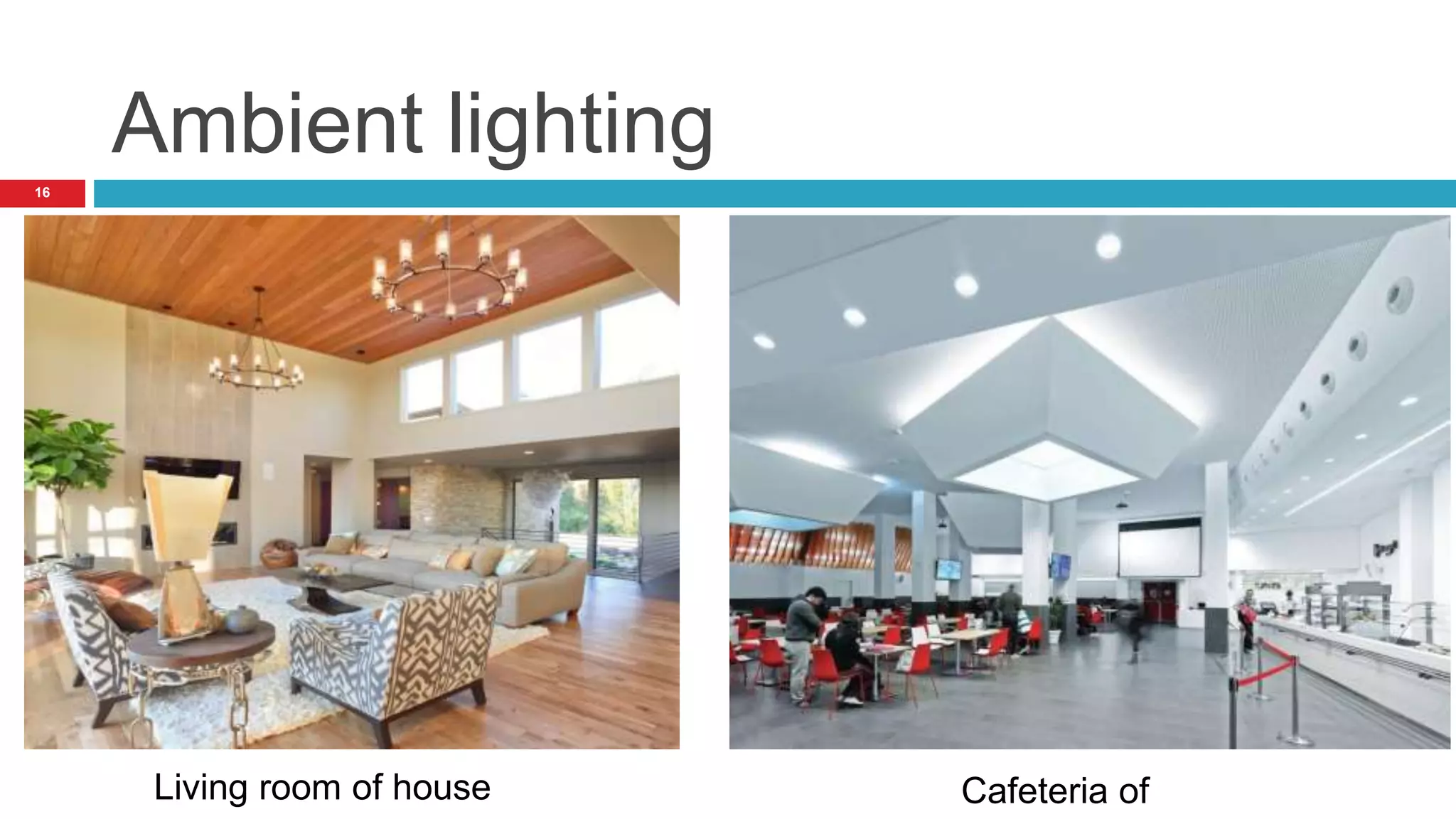 artificial lighting PPT