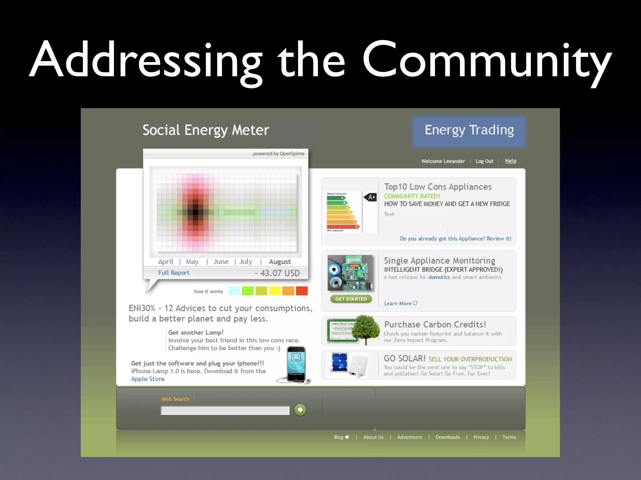 WideTag At Picnic08: The Social Energy Meter Announcement