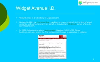 Widget Avenue I.D. ,[object Object],[object Object],[object Object]