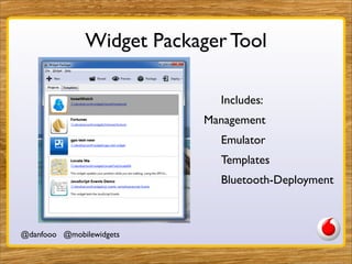Widget Packager Tool

                                                    Includes:
                                      ...