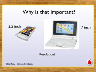 Why is that important?

  3.5 inch                                          7 inch




                             Resolu...