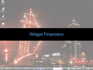 Widget Financiero
 