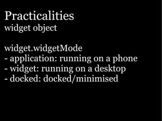 Vodafone Widget Camp