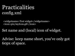 Vodafone Widget Camp