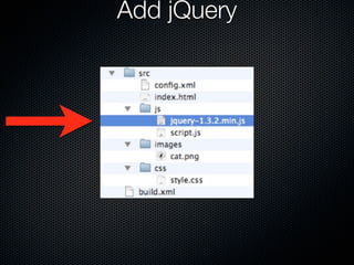 Hello Cats: MobileWidgetCamp talk about mobile widgets