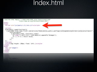 Hello Cats: MobileWidgetCamp talk about mobile widgets