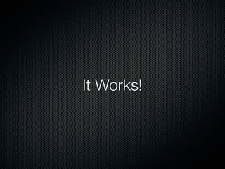 Hello Cats: MobileWidgetCamp talk about mobile widgets